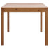 Maison Madeleine -  9 Piece Dining Set Pinewood Honey Brown